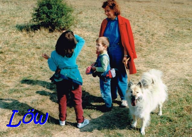 Familie mit Hund